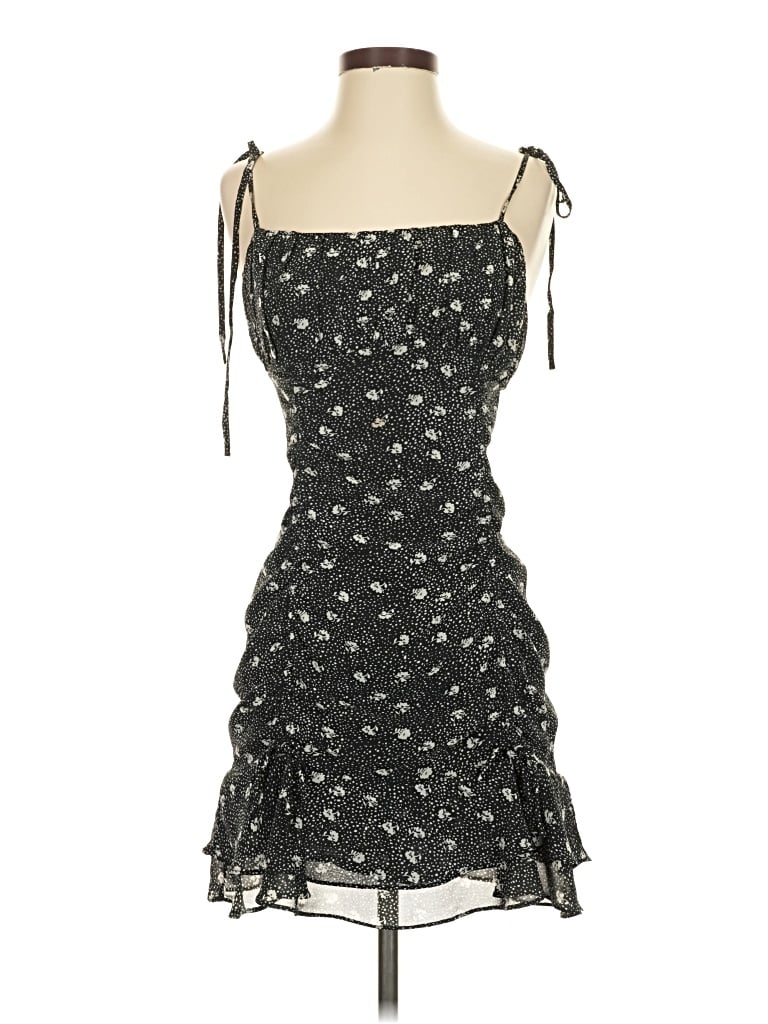 Pre-owned Cotton Candy La Cocktail Dress In Black