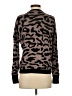 Emmelee 100% Viscose Animal Print Brown Tan Pullover Sweater Size S - photo 2