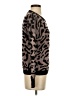 Emmelee 100% Viscose Animal Print Brown Tan Pullover Sweater Size S - photo 4