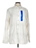 Jachs Girlfriend Solid Ivory Long Sleeve Button-Down Shirt Size L - photo 1