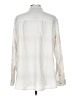 Jachs Girlfriend Solid Ivory Long Sleeve Button-Down Shirt Size L - photo 2