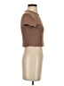 Assorted Brands Brown Short Sleeve Turtleneck Size S - photo 4