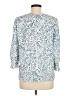 Shein Blue 3/4 Sleeve Blouse Size 8 - 10 - photo 2