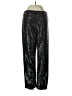 Unbranded Metallic Silver Black Casual Pants Size S (estimated) - photo 1