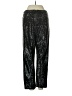 Unbranded Metallic Silver Black Casual Pants Size S (estimated) - photo 2