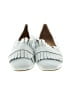 M. Gemi White Blue Flats Size EU 36 - photo 2
