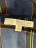 JOA 100% Polyester Plaid Blue Long Sleeve Blouse Size XS - photo 7