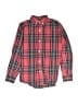 Gap Kids 100% Cotton Plaid Red Long Sleeve Button-Down Shirt Size XL (kids) - photo 1