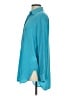 Golden Goose 100% Silk Teal Blue Button-Down Shirt Size S - photo 5