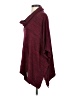 Splendid Burgundy Poncho Size XS - photo 5