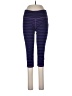 Athleta 100% Polyester Stripes Blue Active Pants Size L - photo 1