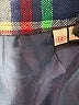 John Meyer Plaid Blue Formal Skirt Size 14 - photo 4