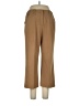 Larry Levine Solid Brown Casual Pants Size 10 (petite) - photo 1