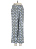 Reveuse 100% Polyester Chevron-herringbone Blue Casual Pants Size M - photo 2