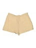 Zara Solid Tan Khaki Shorts Size XL - photo 2