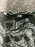 H&M 100% Polyester Silver Short Sleeve Top Size 6 - photo 7