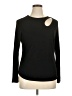 Chenault Black Long Sleeve Top Size XL - photo 1
