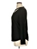 Chenault Black Long Sleeve Top Size XL - photo 5