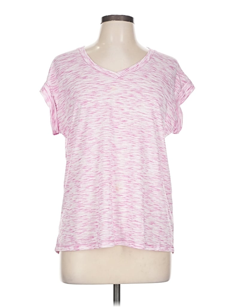 Pre-owned Faded Glory Short Sleeve T-shirt In Pink