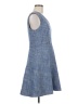 Ann Taylor Tweed Blue Casual Dress Size 8 - photo 4