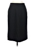 Banana Republic Solid Black Wool Skirt Size 0 - photo 1