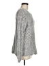 Ann Taylor LOFT Metallic Gray Pullover Sweater Size M - photo 4