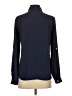 Ann Taylor LOFT 100% Polyester Blue Long Sleeve Blouse Size XS - photo 2