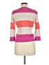 JCPenney Color Block Pink 3/4 Sleeve Button-Down Shirt Size M - photo 2
