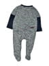 7 For All Mankind Color Block Blue Long Sleeve Outfit Size 3-6 mo - photo 2