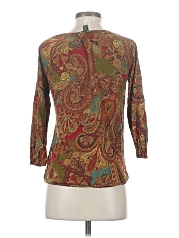 Lauren by Ralph Lauren 3/4 Sleeve Blouse (view 2)