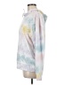 Jenni Intimates Tie-dye White Pullover Hoodie Size M - photo 5