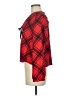 Old Navy 100% Viscose Plaid Red 3/4 Sleeve Blouse Size M - photo 5