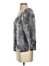 Vince Camuto Silver 3/4 Sleeve Blouse Size S - photo 5