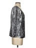Vince Camuto Silver 3/4 Sleeve Blouse Size S - photo 4