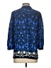 Banana Republic 100% Polyester Blue 3/4 Sleeve Blouse Size S - photo 2