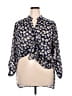 Truth 100% Polyester Floral Blue 3/4 Sleeve Blouse Size 2X - photo 1