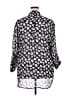 Truth 100% Polyester Floral Blue 3/4 Sleeve Blouse Size 2X - photo 2