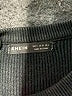 Shein Color Block Gray Pullover Sweater Size S - photo 7