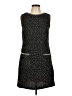 Max Studio Tweed Black Cocktail Dress Size L - photo 1