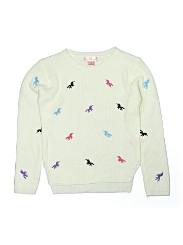 Pink Angel Pullover Sweater (view 1)