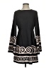 Shein Graphic Black Casual Dress Size S - photo 1