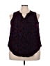 Torrid Purple Sleeveless Blouse Size 3X Plus (3) - photo 1