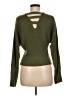 Fashion Nova 100% Acrylic Green Pullover Sweater Size M - photo 2