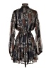Reset Paisley Brown Cocktail Dress Size S - photo 2