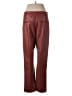 Ann Taylor 100% Polyester Burgundy Casual Pants Size 6 - photo 2
