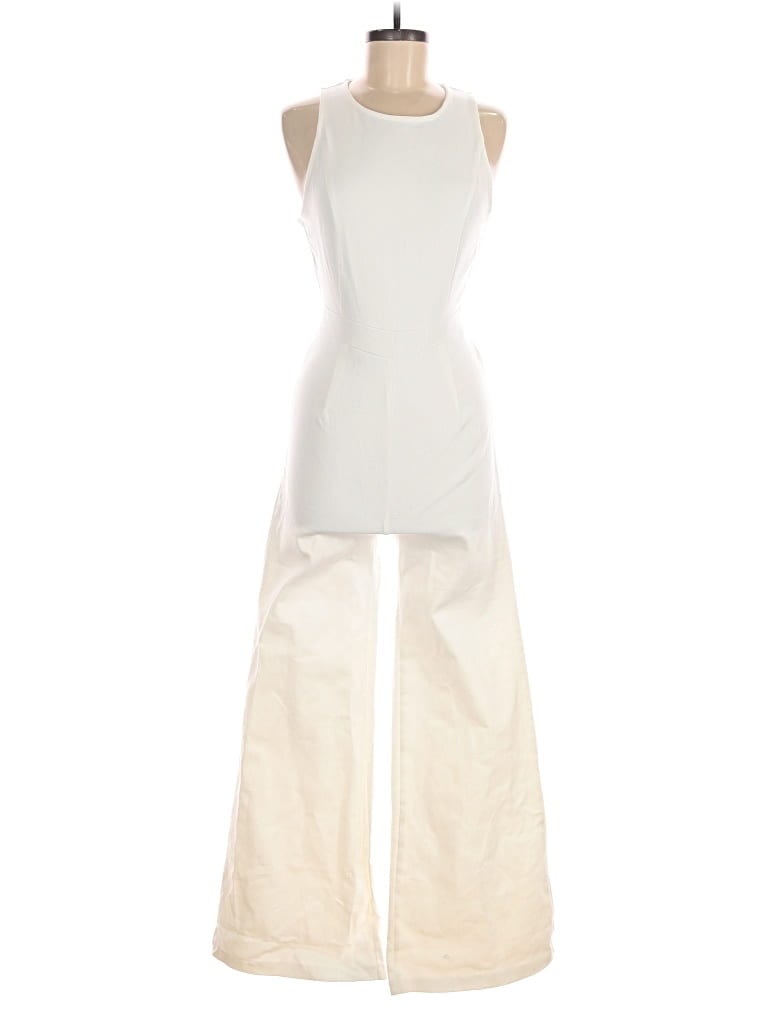 Pre-owned Jealous Tomato Jumpsuit In White