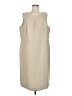 Talbots 100% Polyester Solid Tan Cocktail Dress One size (estimated) - photo 1
