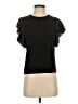 Ariella Black Short Sleeve Top Size S - photo 1