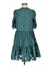 H&M 100% Polyester Teal Casual Dress Size 0 - photo 1