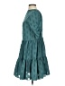 H&M 100% Polyester Teal Casual Dress Size 0 - photo 5